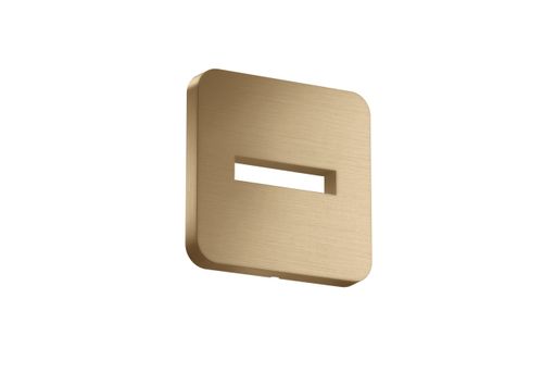 AXOR-HG-AXOR-ShowerSolutions-Rosette-softsquare-Brushed-Bronze-35214140 gallery number 1